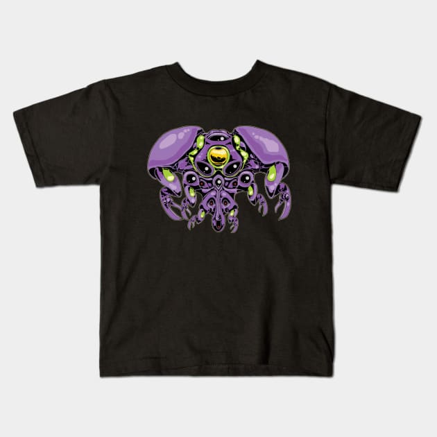 Vertaxian Robot Kids T-Shirt by Hereticwerks